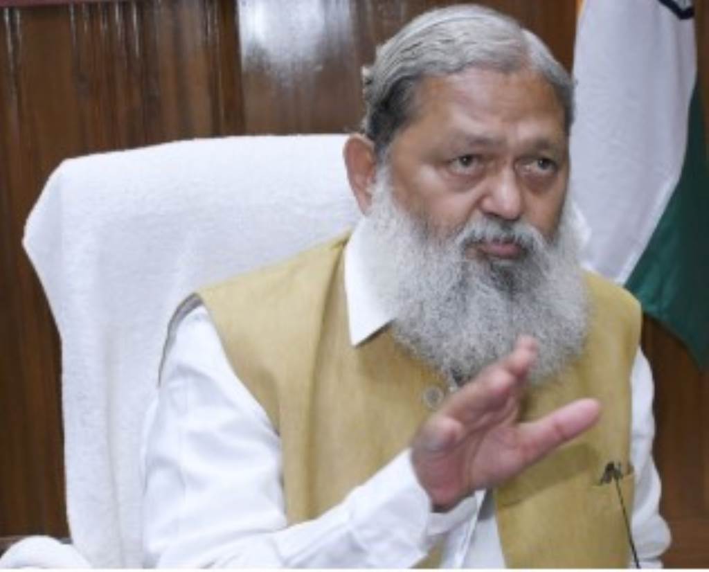 Along with automatic ticketing system in state transport buses tracking system and app for bus information are being developed  Transport Minister Mr Anil Vij